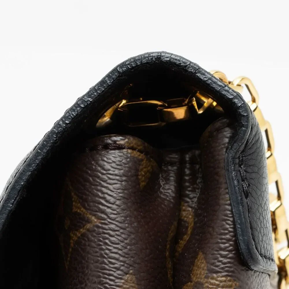 Louis Vuitton Monogram Canvas Pallas Chain Shoulder Bag